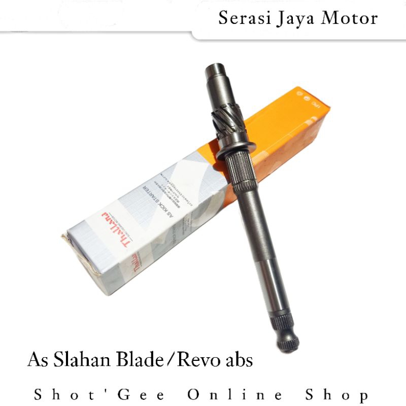 AS SELAHAN SLAHAN AS KICK STATER REVO ABS / BLADE