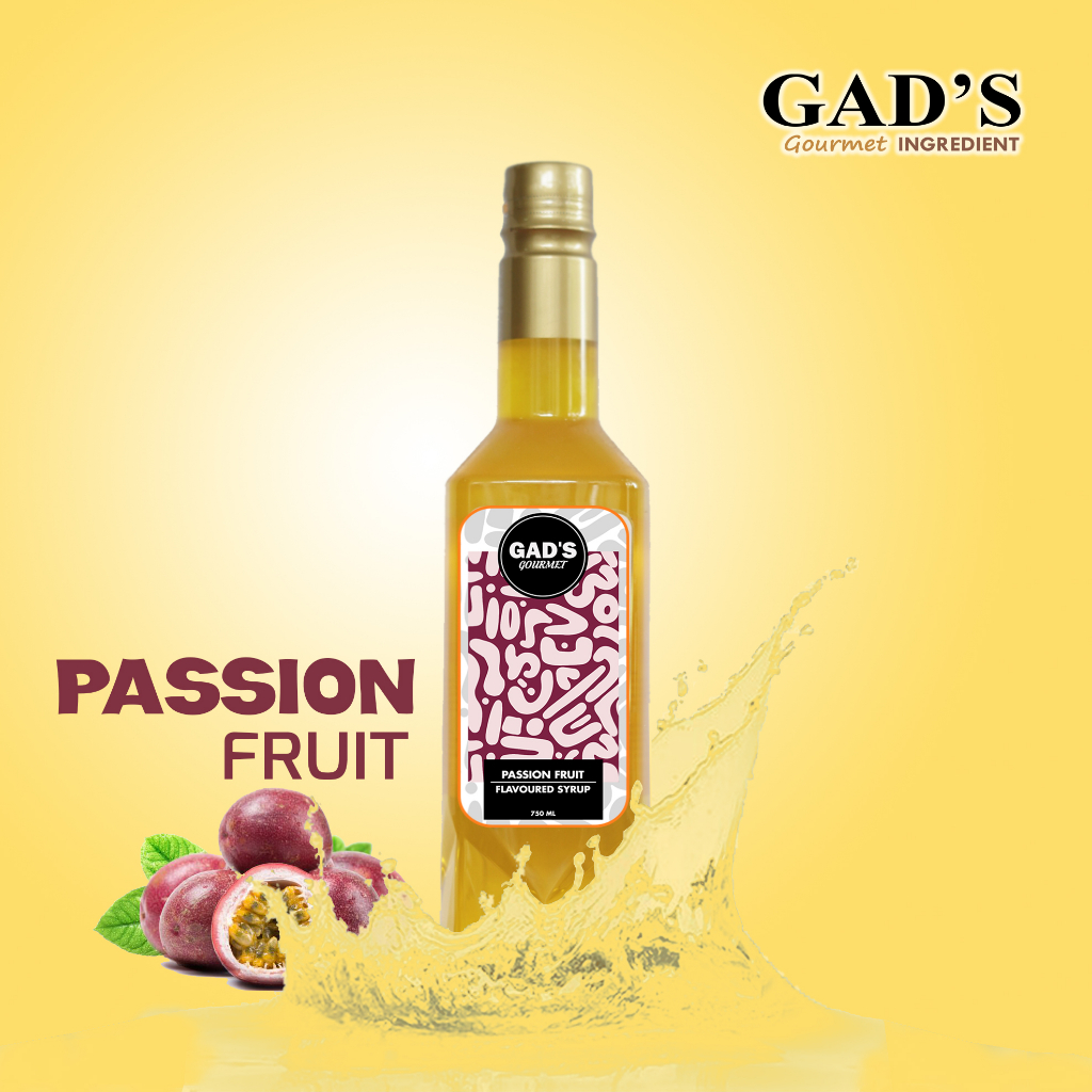 

Syrup Passion Fruit Gad's Gourmet 750ml