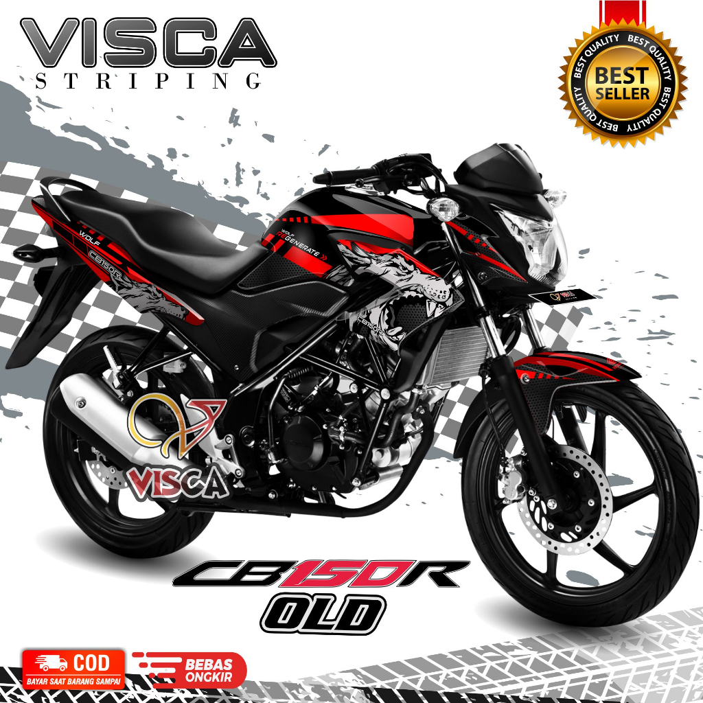 Decal CB150r Old Full Body - Stiker CB150r Old Full Body - Dekal CB150r Old Full Body - Striping CB1
