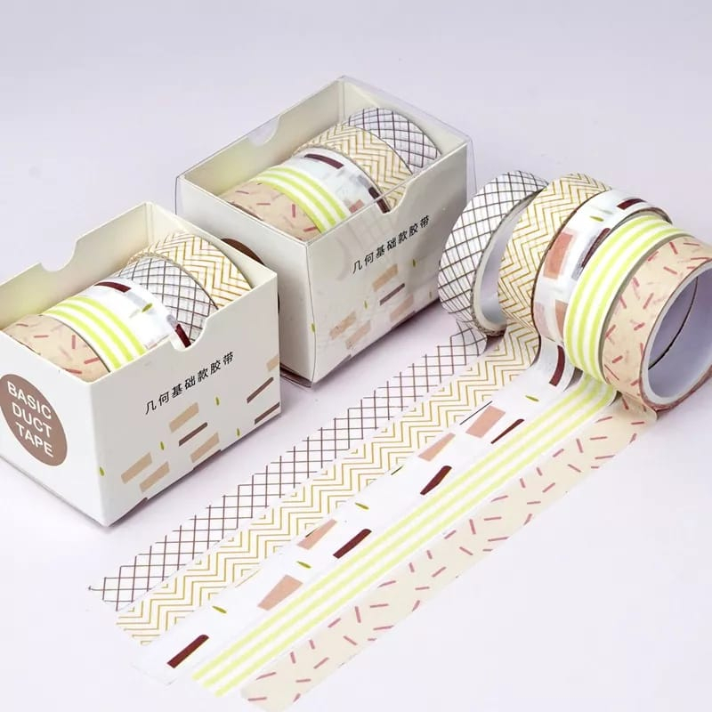 Roll Masking Tape / Selotip Motif 5pc