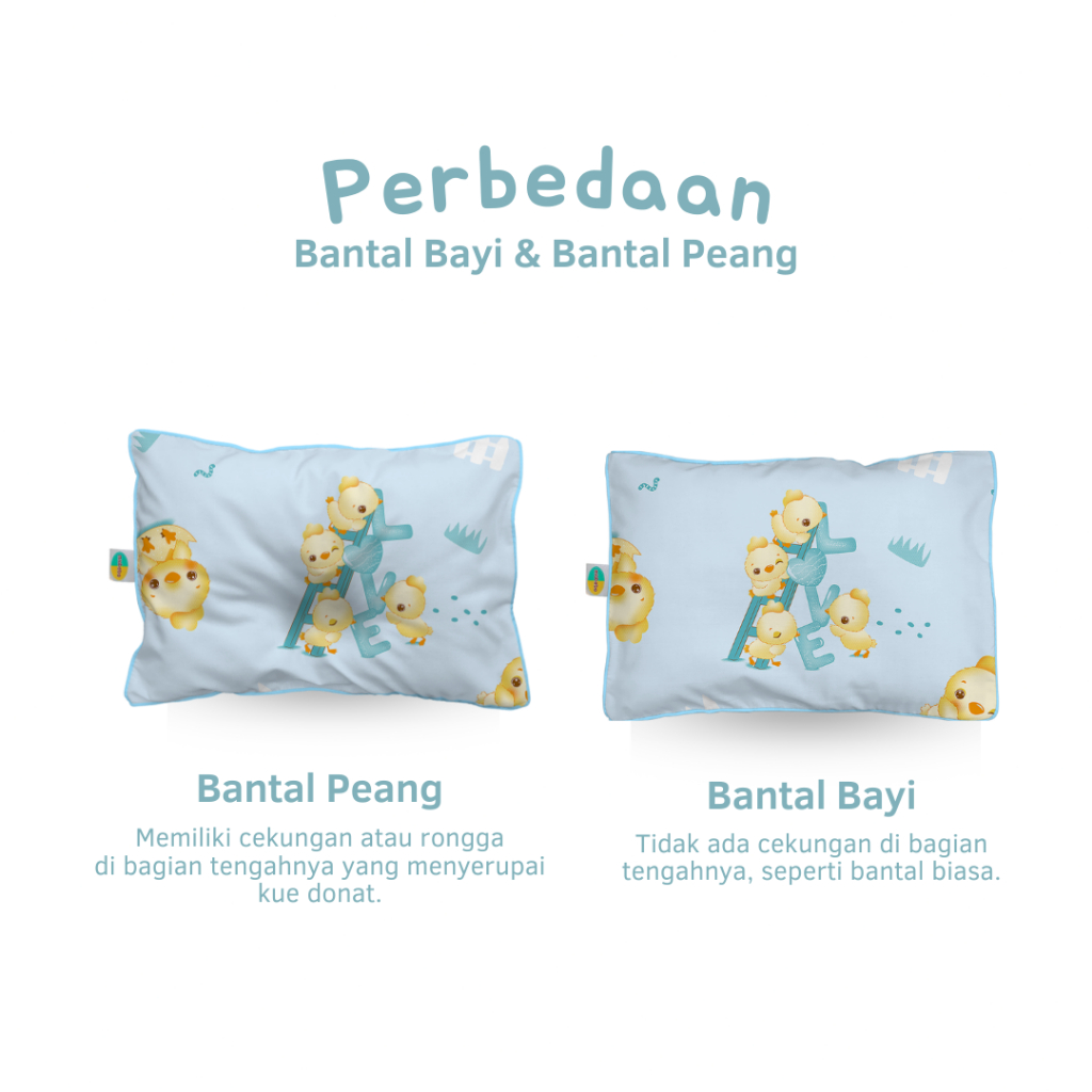 Newborn Pillow - Bantal Peyang Miabebo