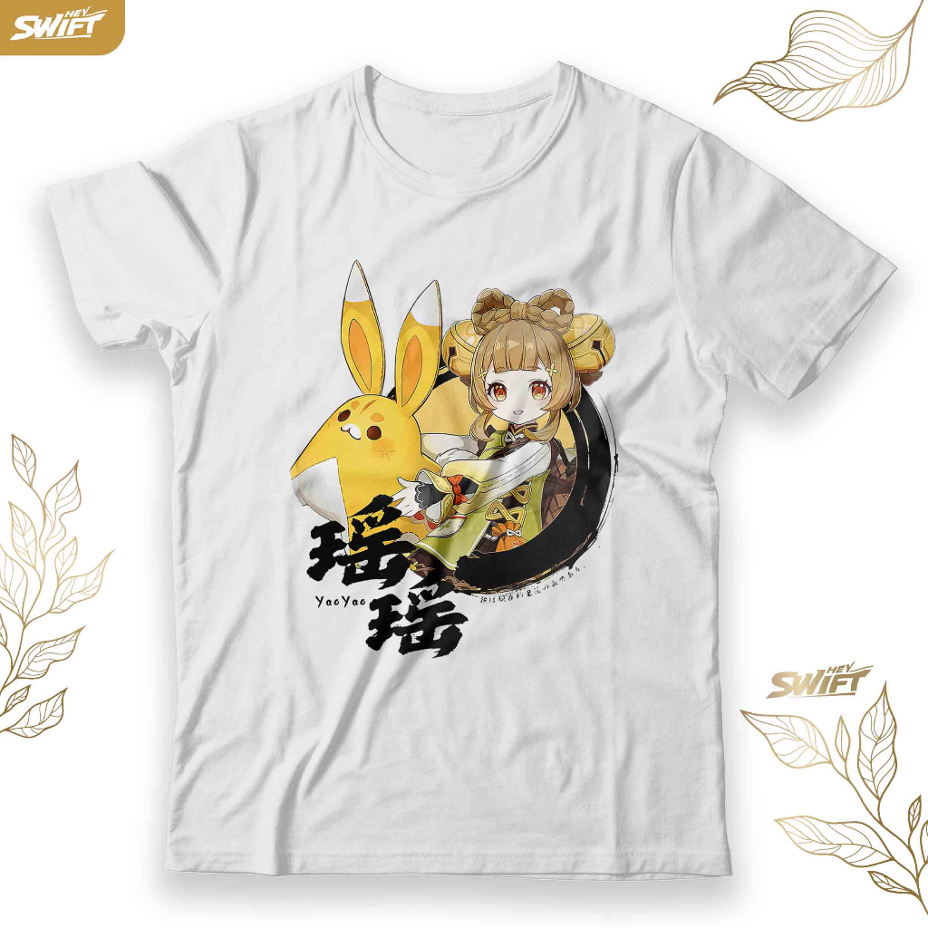 KAOS Genshin Impact Yaoyao TSHIRT BAJU DISTRO