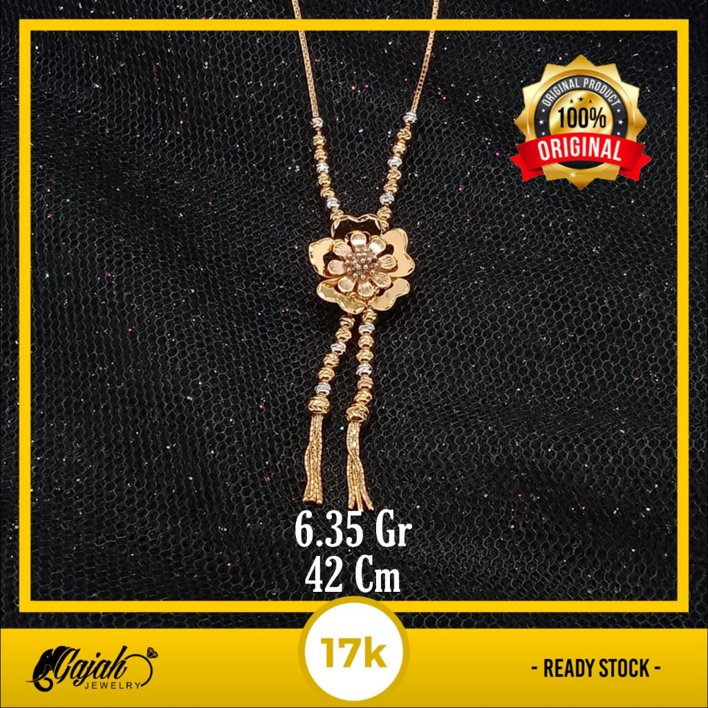 Kalung Emas 17K - 6.35 Gr Kadar 750 - 4920