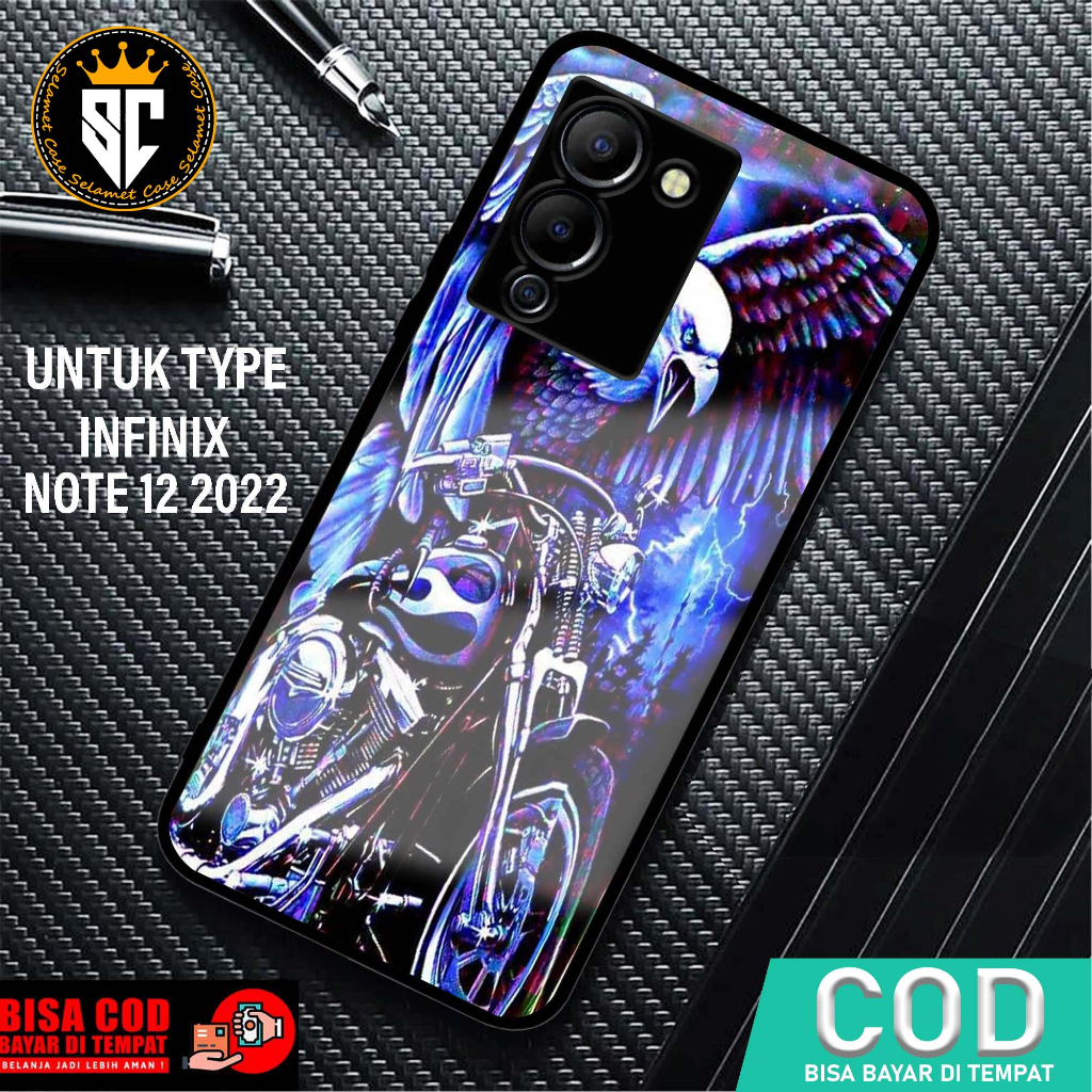 Case Infinix Note 12 2022 Selamet Case [HRDN] Fashion Case hp Infinix - Casing hp Infinix - Silikon 