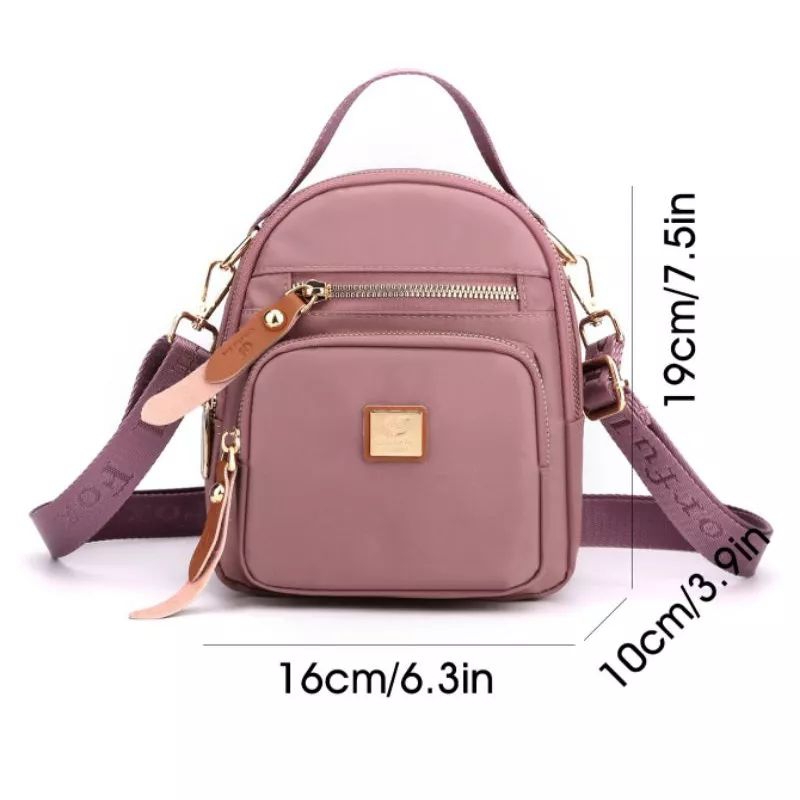 ORIGINAL Tas Selempang Wanita COLORFUL FOX Import KOREA Super Tebal Terbaru