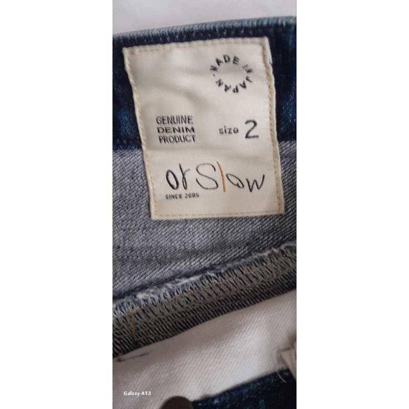Orslow denim