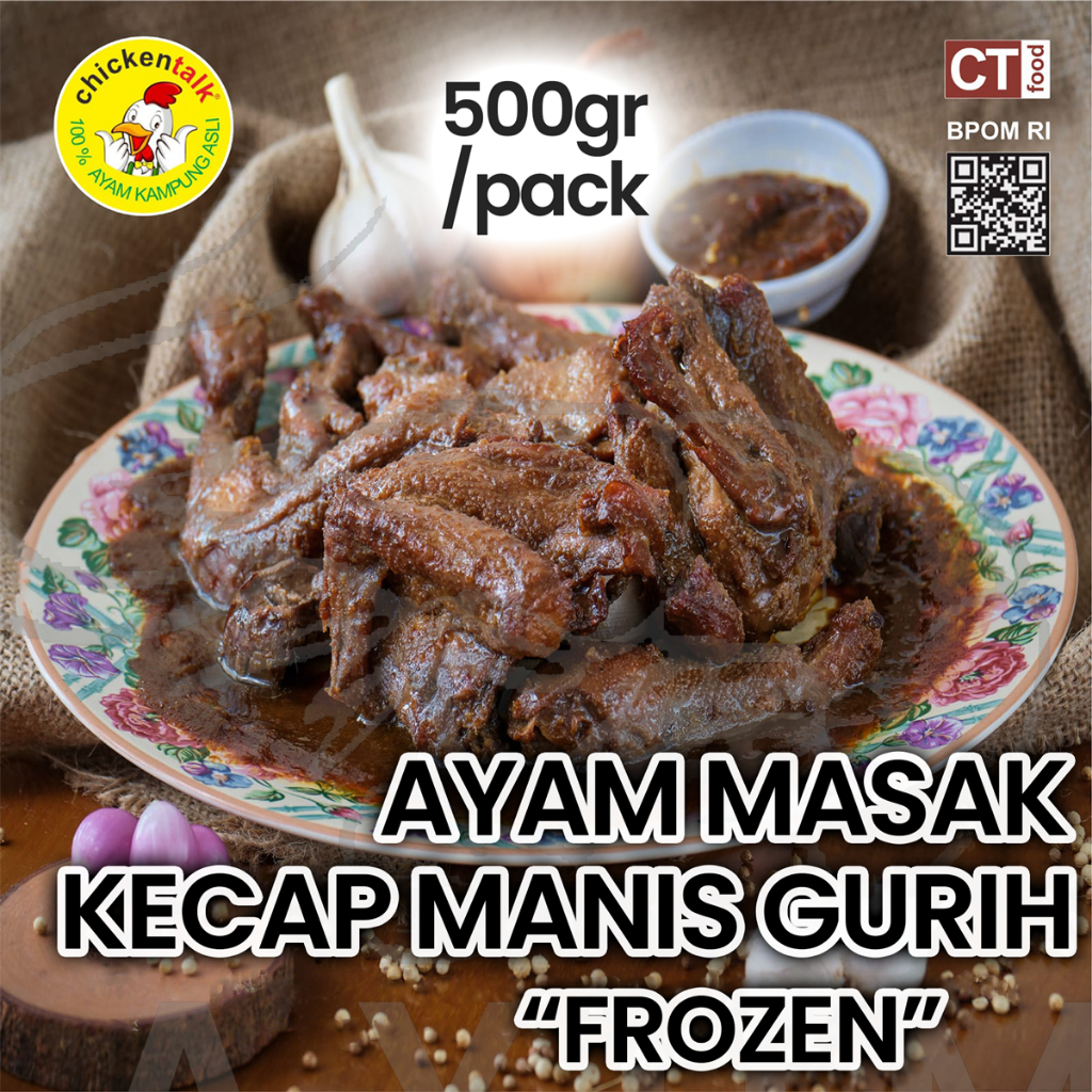 

AYAM KAMPUNG UNGKEP (BUMBU KECAP MANIS) "Chicken Talk