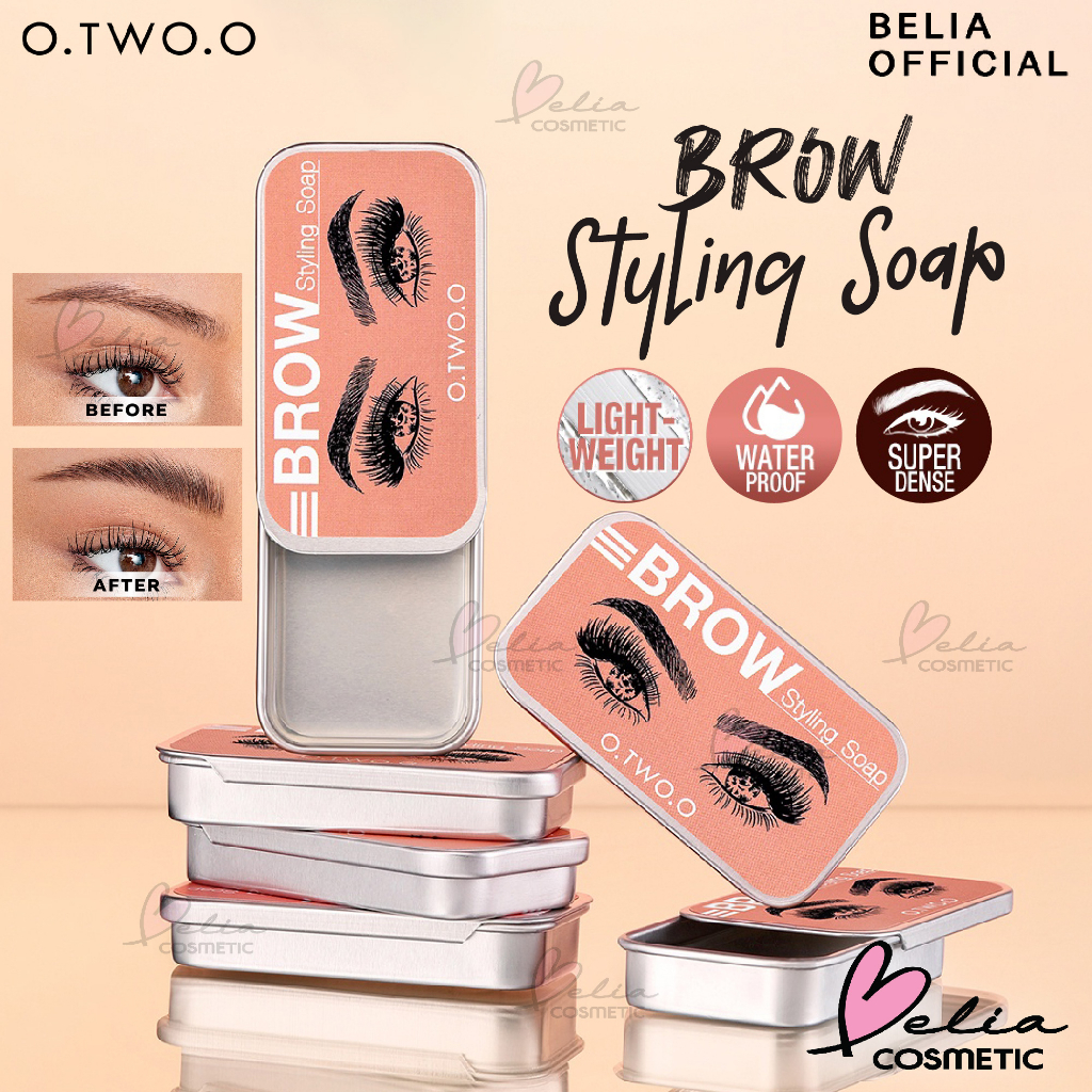 ❤ BELIA ❤ O.TWO.O Eyebrow Soap Brow Sculpt Lift Brow Styling Soap Waterproof Long Lasting Eyebrow Gel Pomade