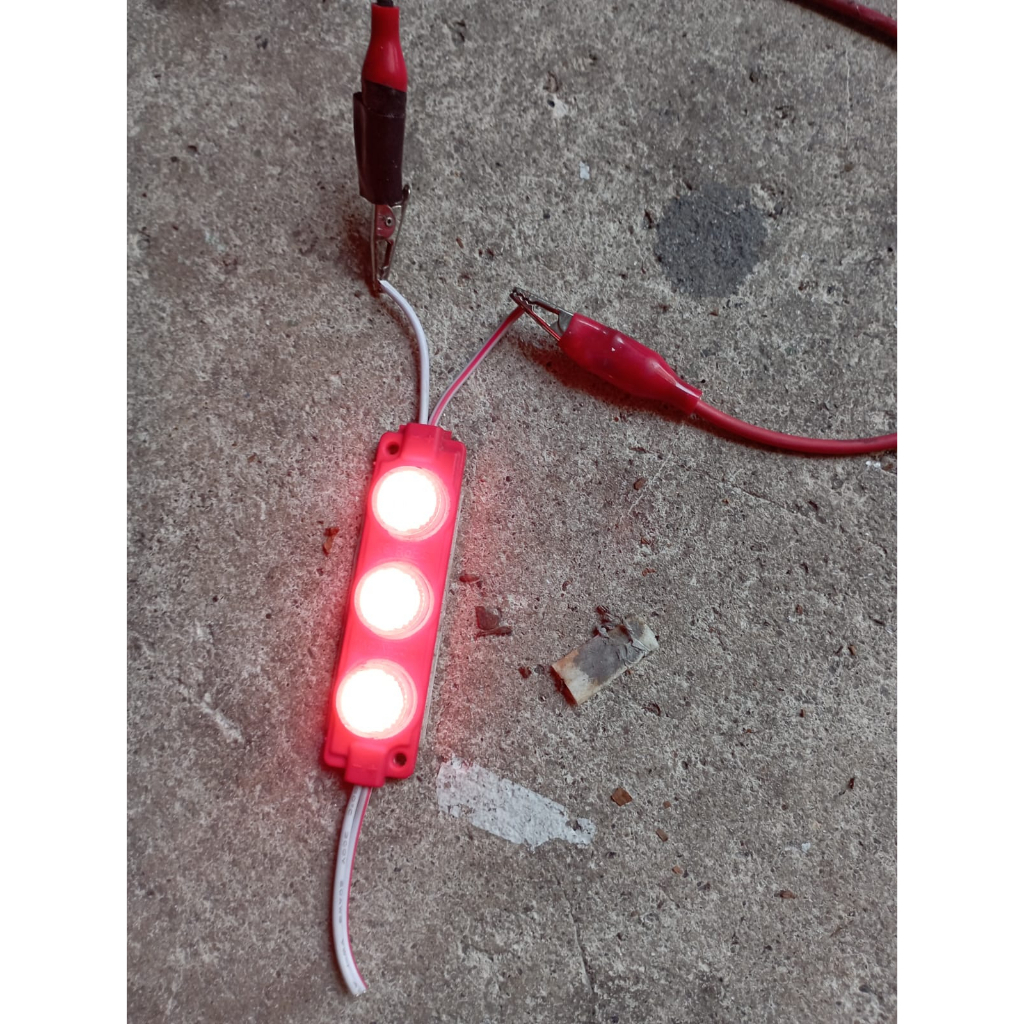 Lampu Led modul module strip 3 mata Lampu Led Modul 3 mata 1PCS truk truck Lampu mobil motor