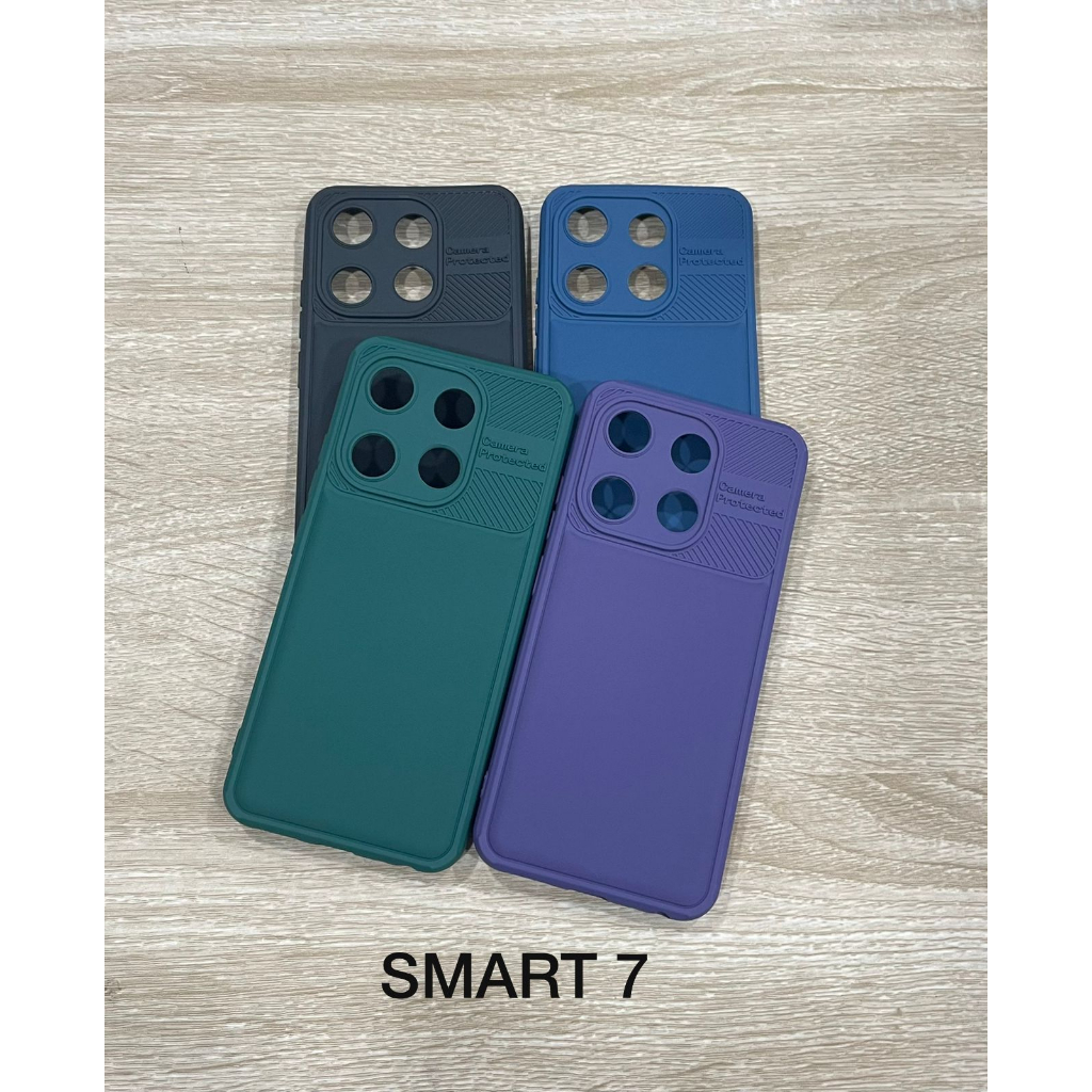 SOFTCASE INFINIX SMART 7 NEW || CASE PROTECTED PELINDUNG KAMERA SMART 7 - BD