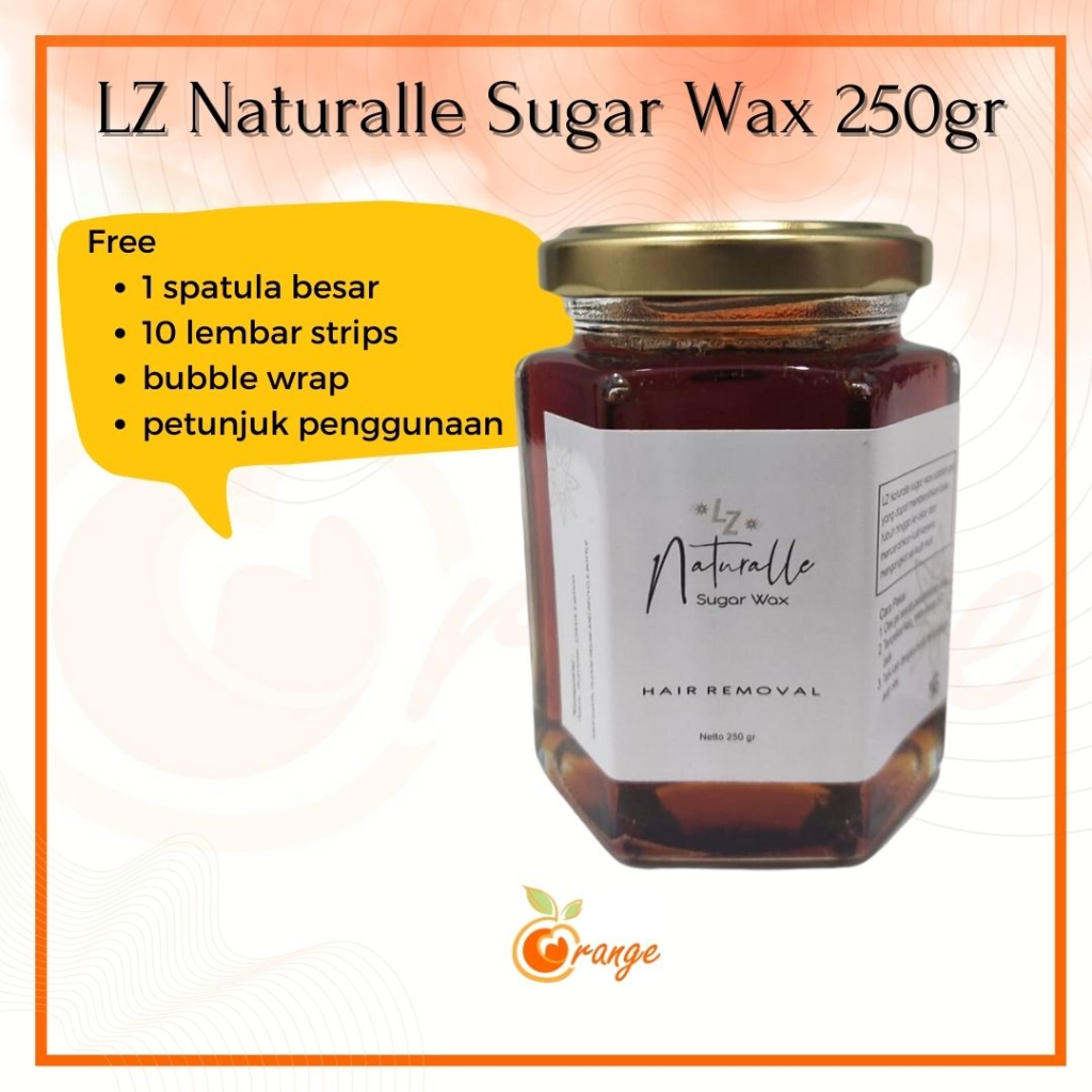 ORIGINAL Sugar Wax Hair Removal / LZ Naturalle Sugar Wax 250ml