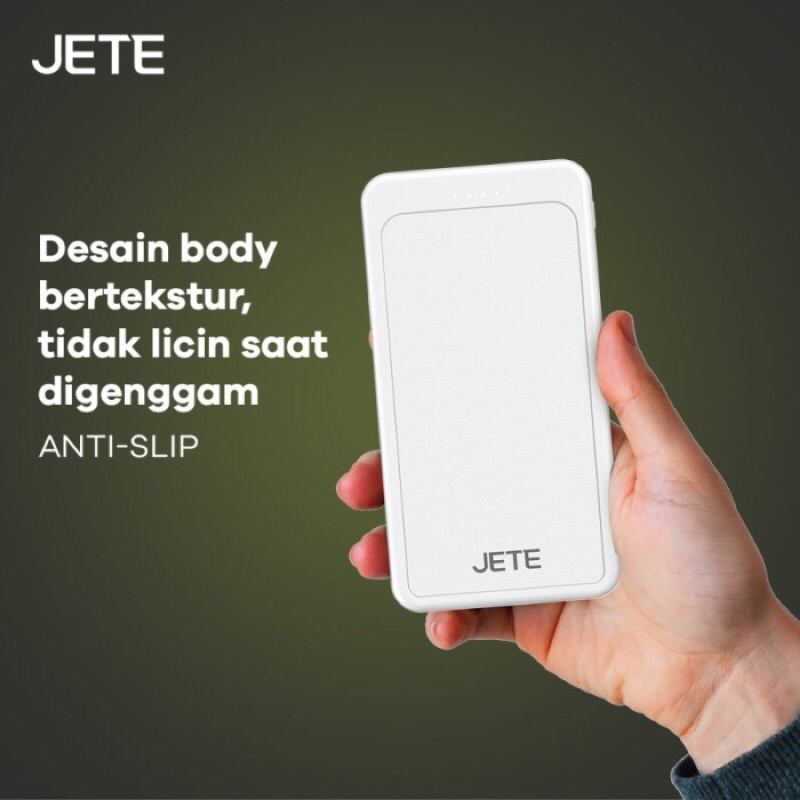 Powerbank JETE C8 10000mAh with Dual USB Output 2.1A