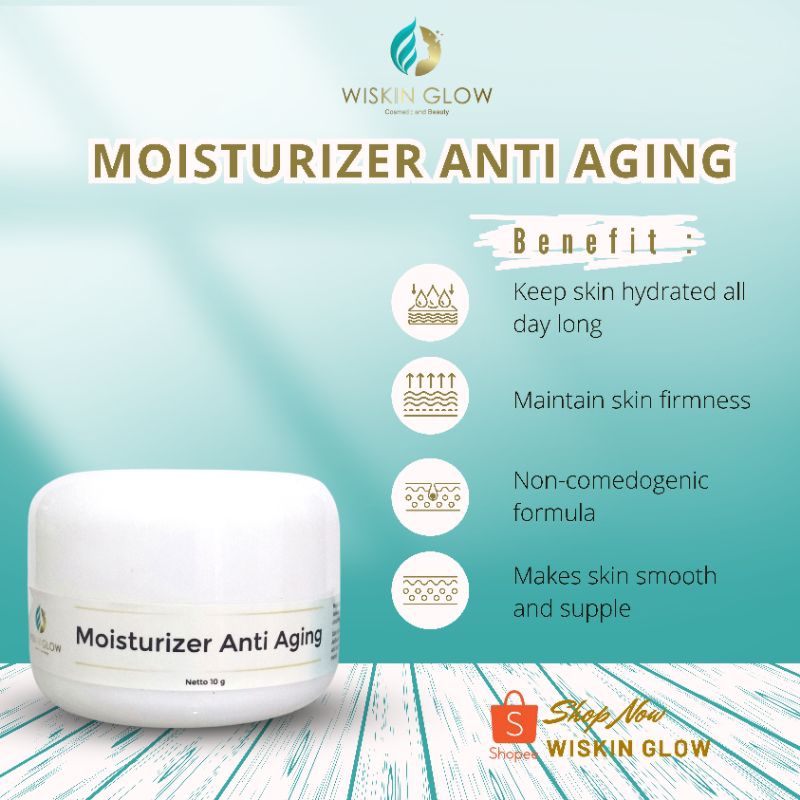 MOISTURIZER ANTI AGING WISKIN GLOW