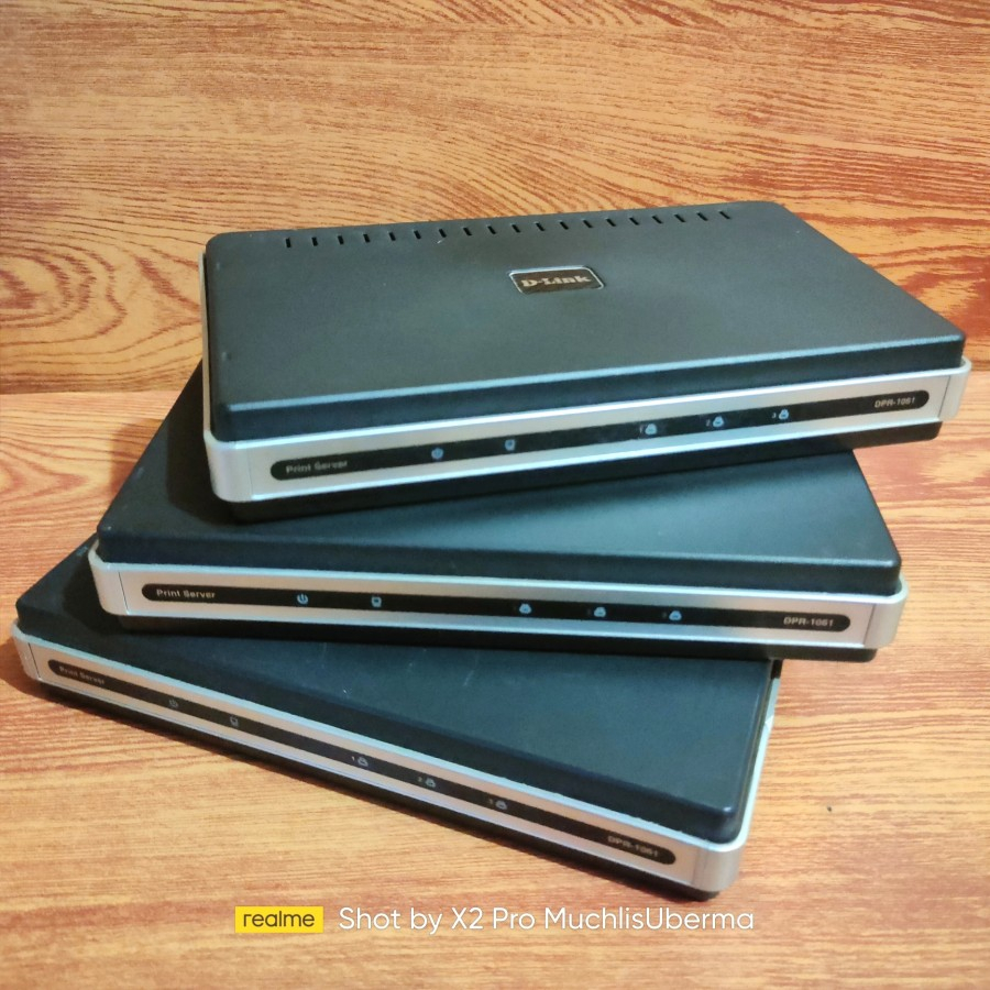 D-LINK DPR-1061 Multifuction Printer Server 3 port print server DLink