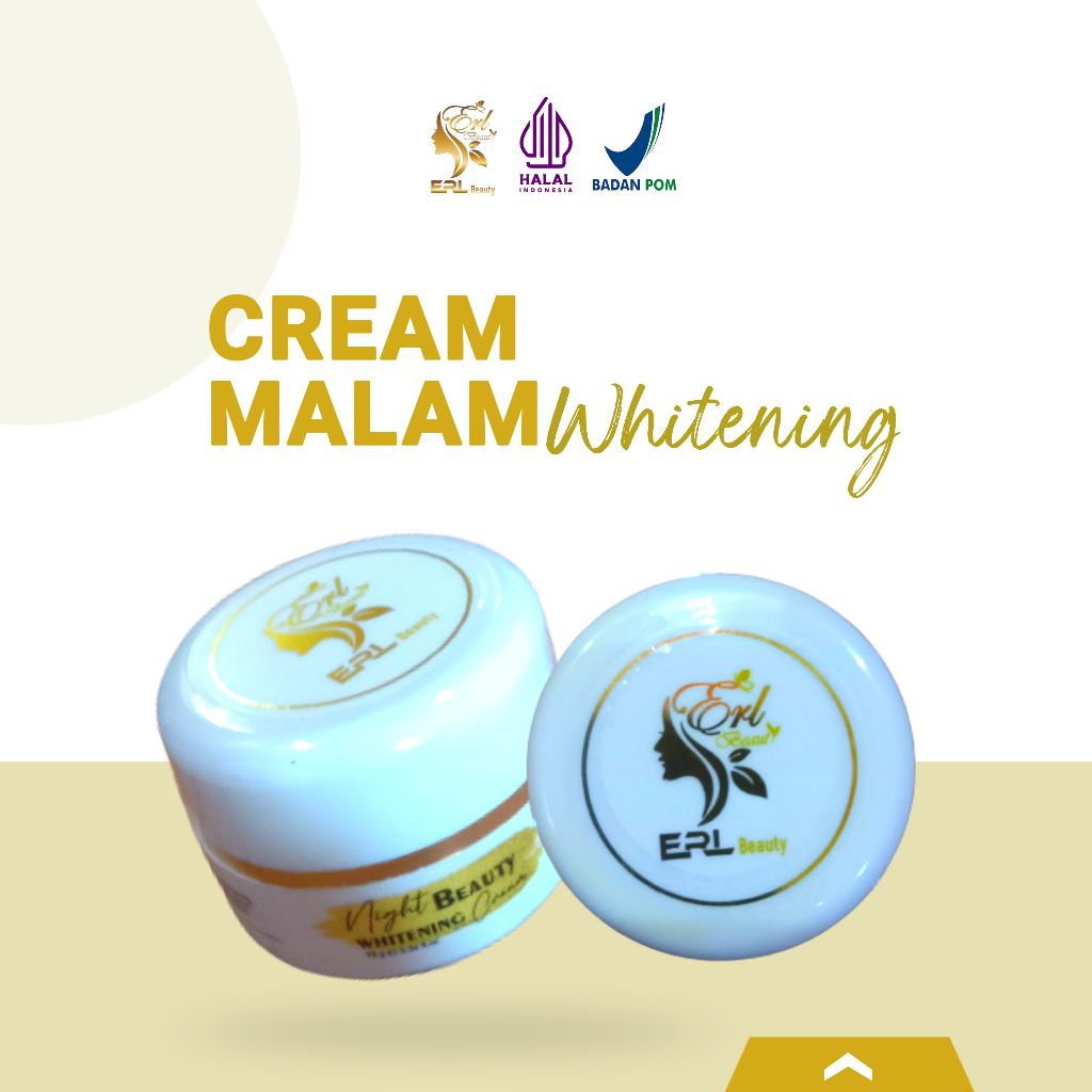 CREAM MALAM WHITENING ERL BEAUTY