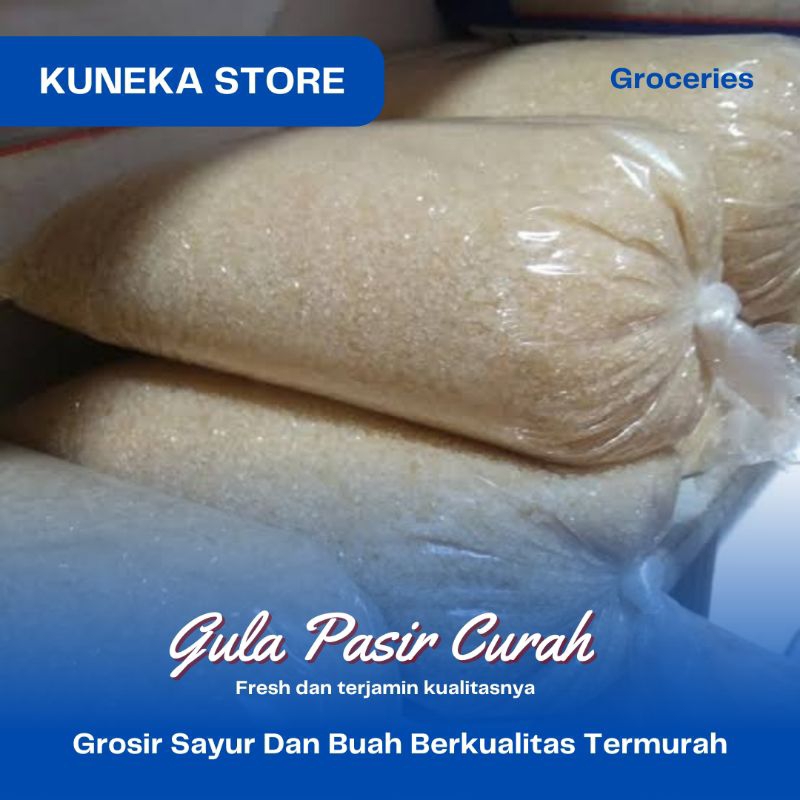 

GULA PASIR HALUS GULA CURAH GULA MANIS PASIR 250GR TERMURAH