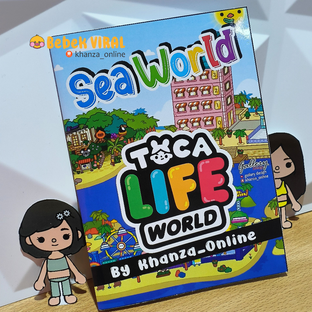 New Product - TOCA BOCA SEA WORLD  Mainan edukatif anak terbaru SUDAH DI LAMINASI ANTI AIR