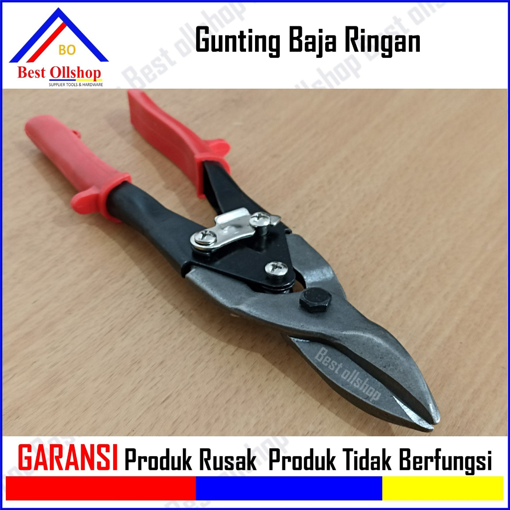 Gunting Hollo 10 inch / Gunting Baja Ringan