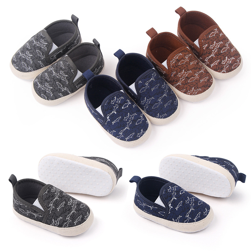 babyfit sepatu SEA SHARK prewalker anak casual vintage sepatu anak bayi import mb-0718r