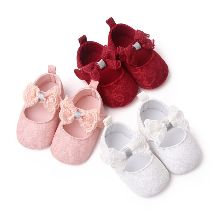 babyfit [0-1thn] sepatu anak bayi prewalker anak perempuan renda bunga import mb-0718r