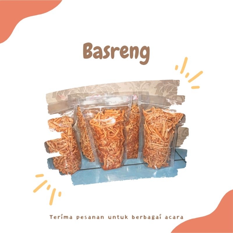 

Basreng kriuk ( Size kecil )