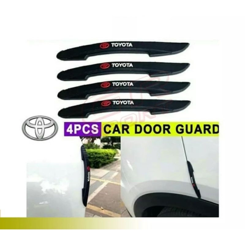 Door Guard Pelindung Baret Pintu Mobil Isi 4 PCS - Doorguard Bumper &amp; Spion Cars