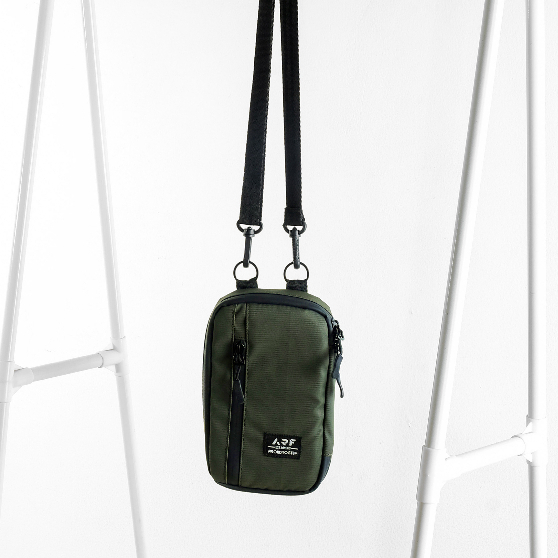 Tas Kalung Gantung Leher Selempang Pria Wanita Handphone Hanging Wallet Original Arf Mt Army