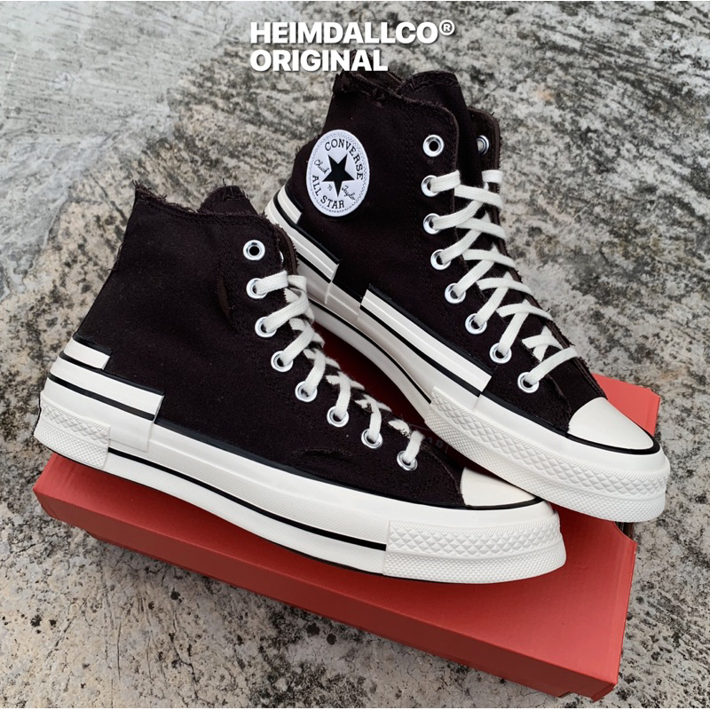 CONVERSE CHUCK 70s HI HACKED HEEL VELVET BROWN A03239C ORIGINAL