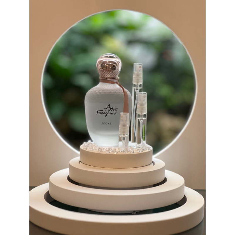 SF amo ferragamo PER LEI WOMAN “Petite size | vial perfumes | parfum mini | share in bottle | travel