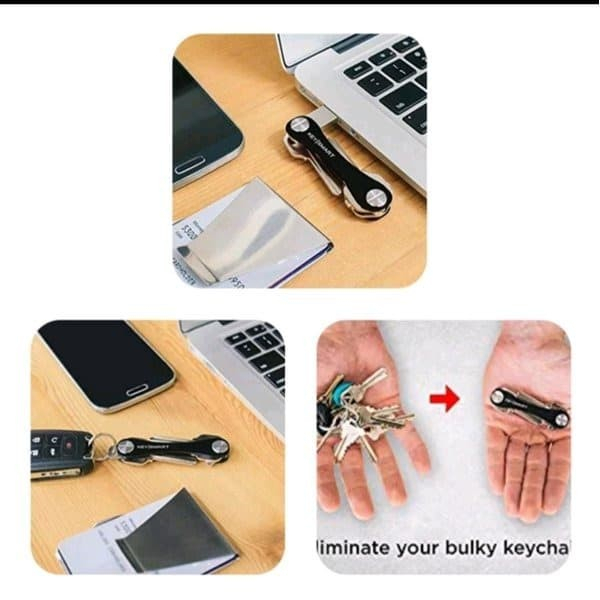 KeySmart Keychain army Key Holder Organizer EDC gantungan kunci