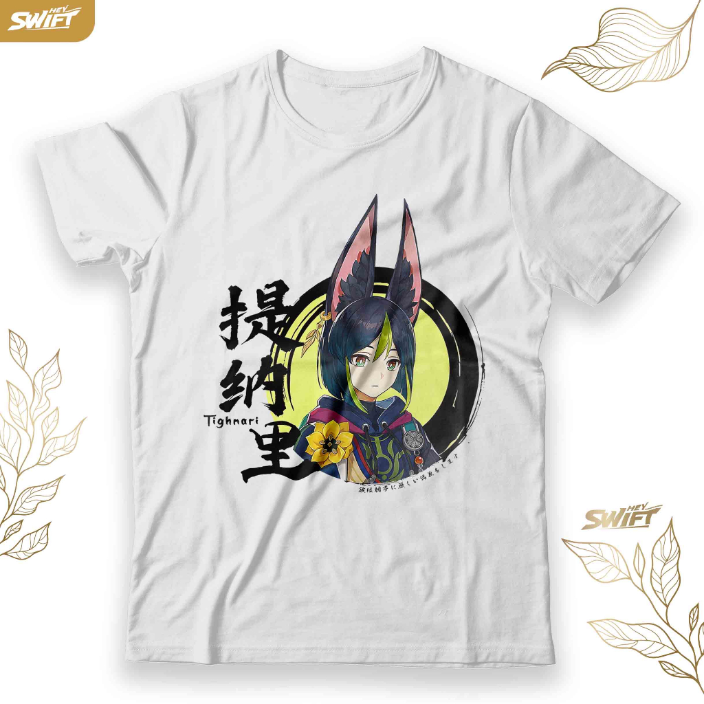 KAOS Tighnari - Genshin Impact TSHIRT BAJU DISTRO