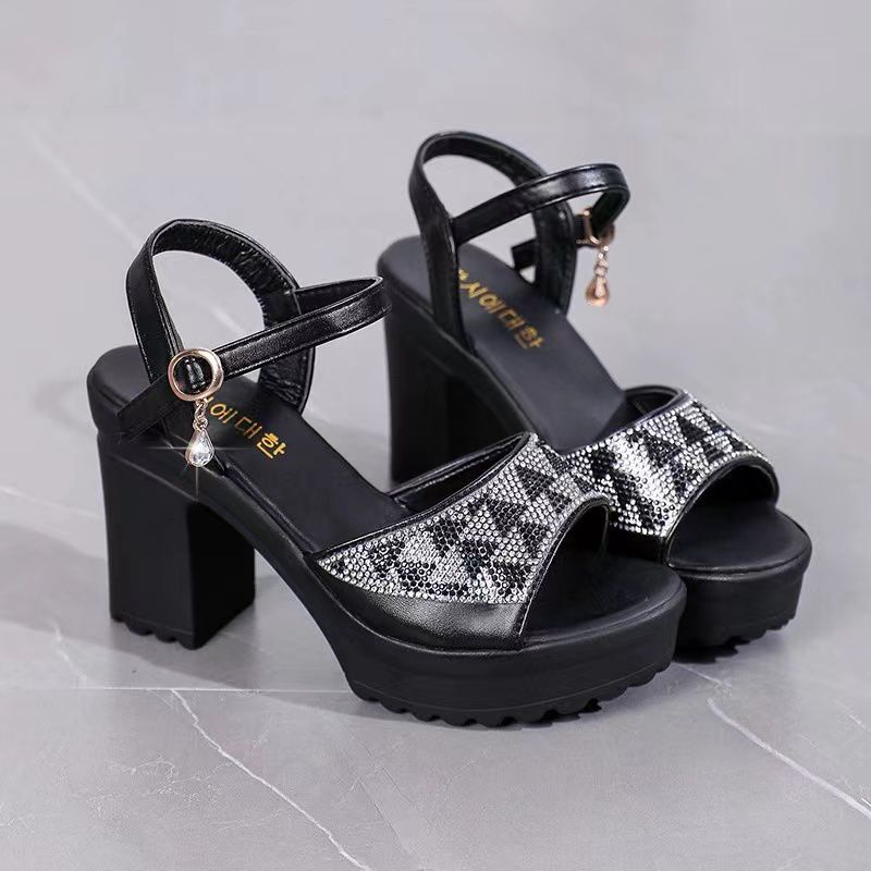 Free Box Sepatu Hak Wanita NS2313 Sepatu Jakarta Heels Wanita Import  Termurah