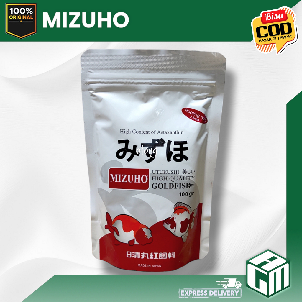 MIZUHO floating sinking makanan pakan pelet ikan mas koki goldfish