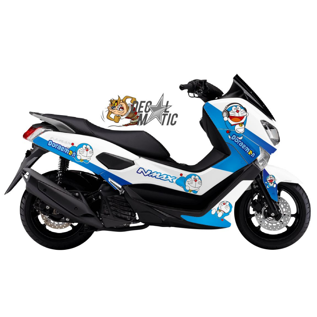 Sticker Decal Full body motor Nmax  2015 2016 2017 2018 2019 Doraemon Simple