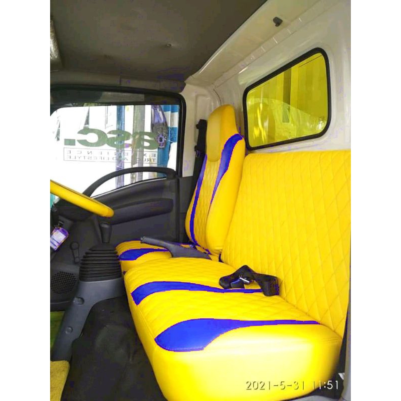 Sarung jok / Cover jok ( Isuzu elf giga Nmr71 ) Model motif variasi