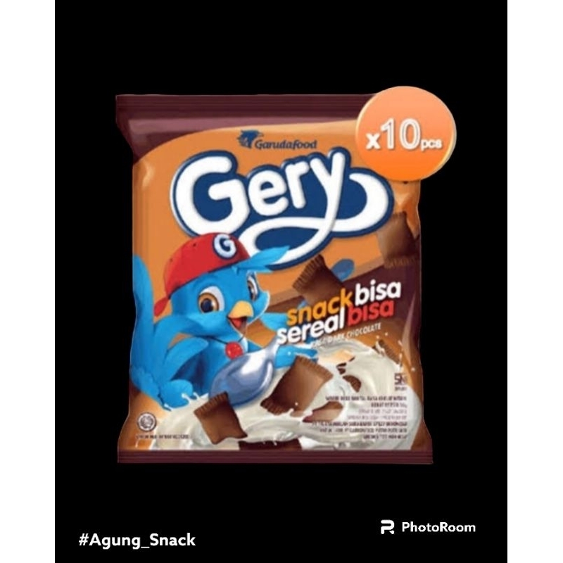 

Gery Snack Sereal Bantal Cokelat ( 1 Rcg | 10 Bks )@8gram