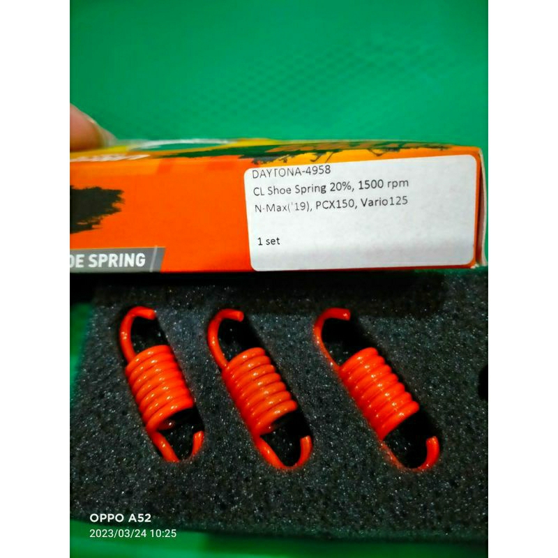Per centri daytona 1500 rpm vario 150 nmax aerox pcx, Per kampas ganda Daytona 1500 rpm vario 125 nm
