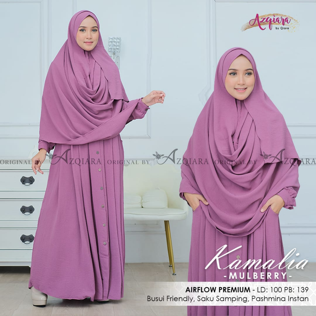 KAMALIA SYARI MUSLIM original produk by qiara fashion