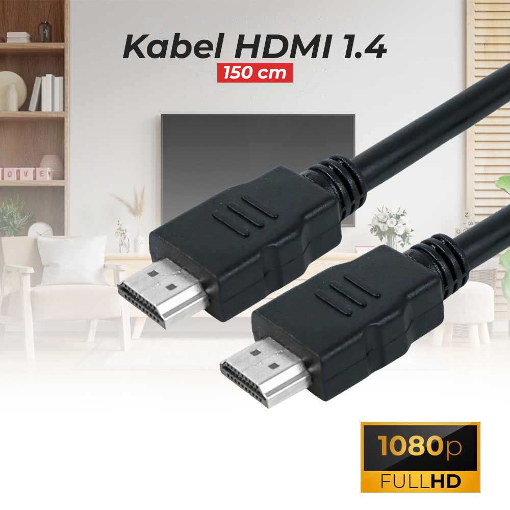 KABEL HDMI Set top box HITAM / MURAH HITAM STANDART