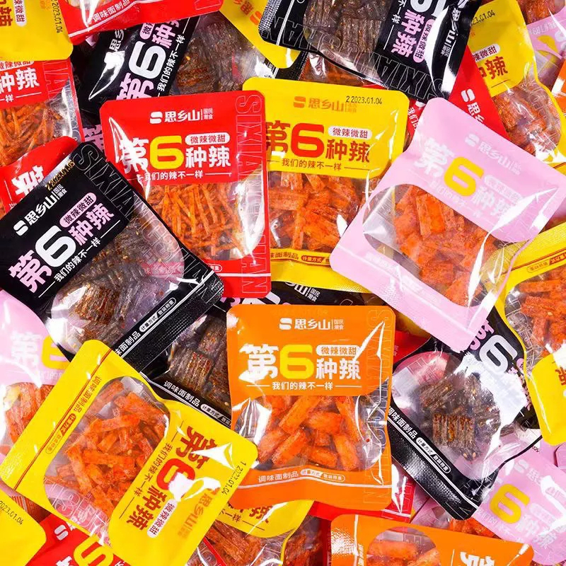 [HALAL] Si Xiang Shan Latiao Mini 40g SXS Spicy Latiao 思乡山 第6种辣条