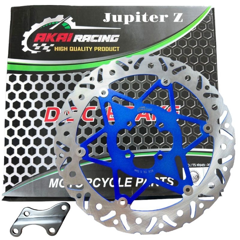 Piringan Disc Cakram New PSM Akai Racing 300mm Jupiter Z Jupiter MX/Jupiter Z Vega Old F1ZR NOUV0/Jupiter MX Vega ZR Vega R New jupiter Z1 Pnp