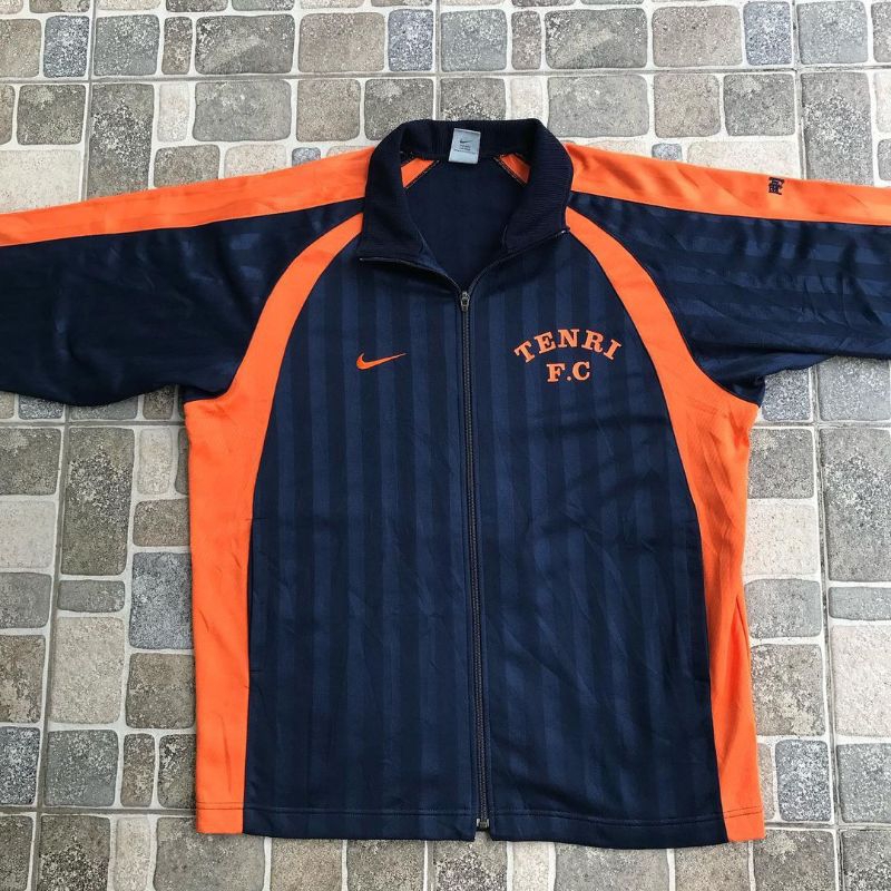 Jacket Nike Parasut Vintage Jadul Coach Windbreaker Training Tracktop Big Swoosh Logo 28FJ