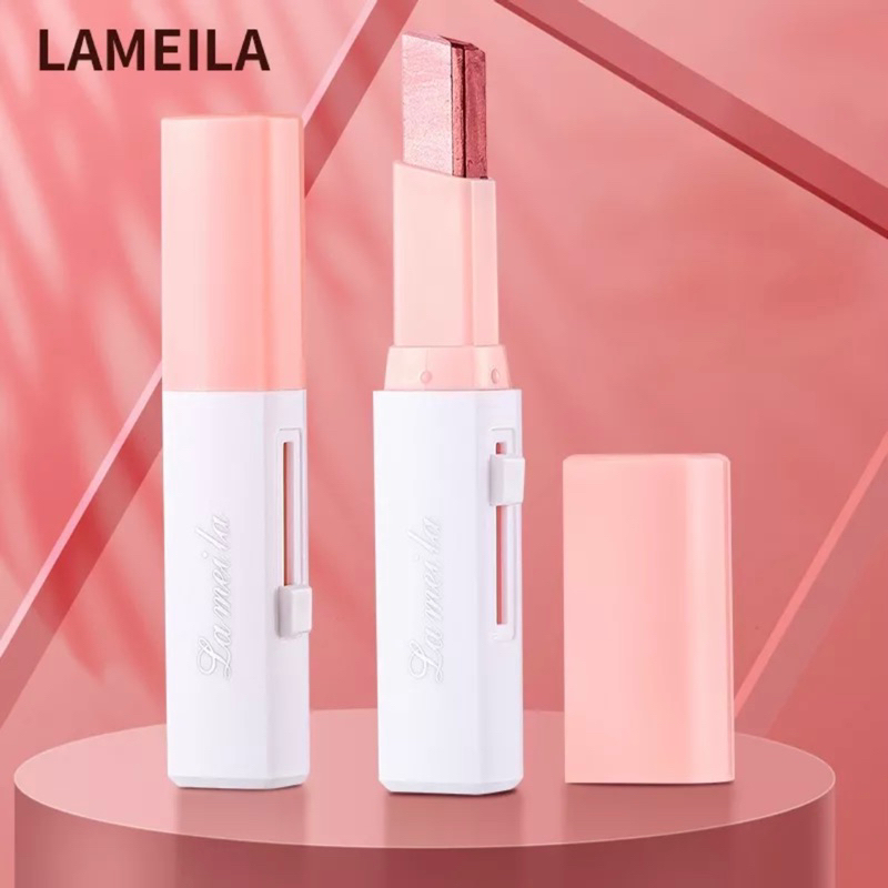 LAMEILA Eyeshadow Pen Warna Ganda Color Glitter Waterproof