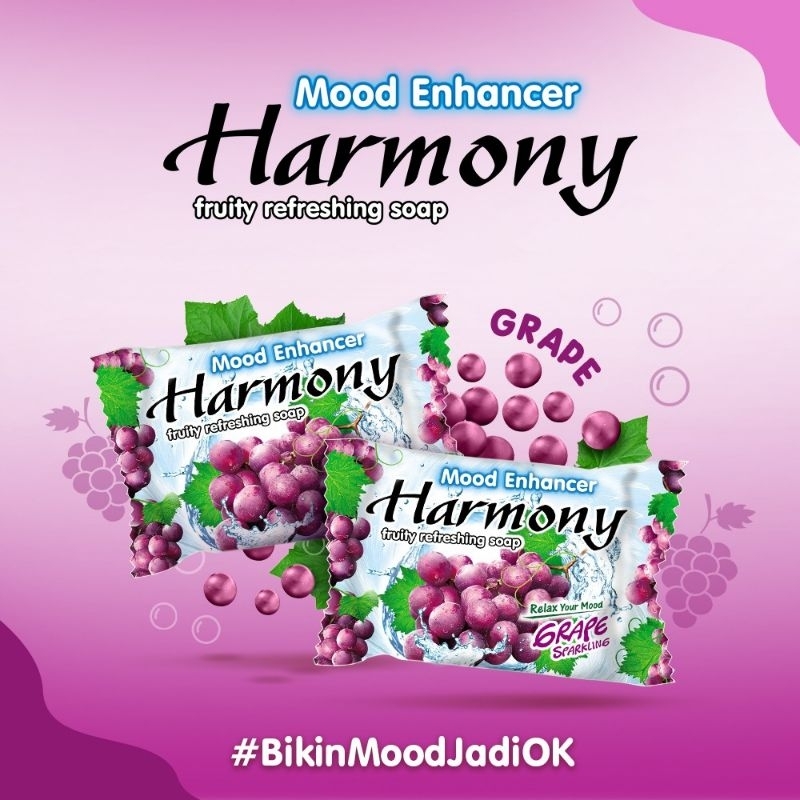 HARMONY FRUITY REFRESHING SOAP / Sabun Harmony Batang 70 gr/ Sabun Batang Aroma buah