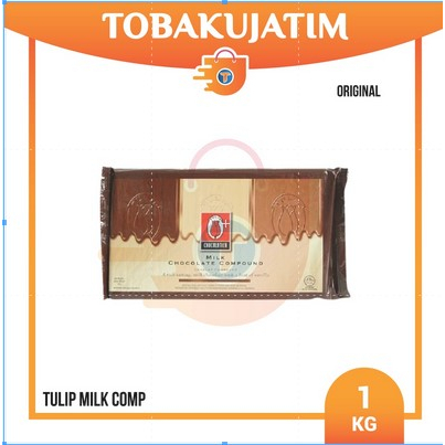 

TULIP MILK COMPOUND 1 KG ORI coklat batang
