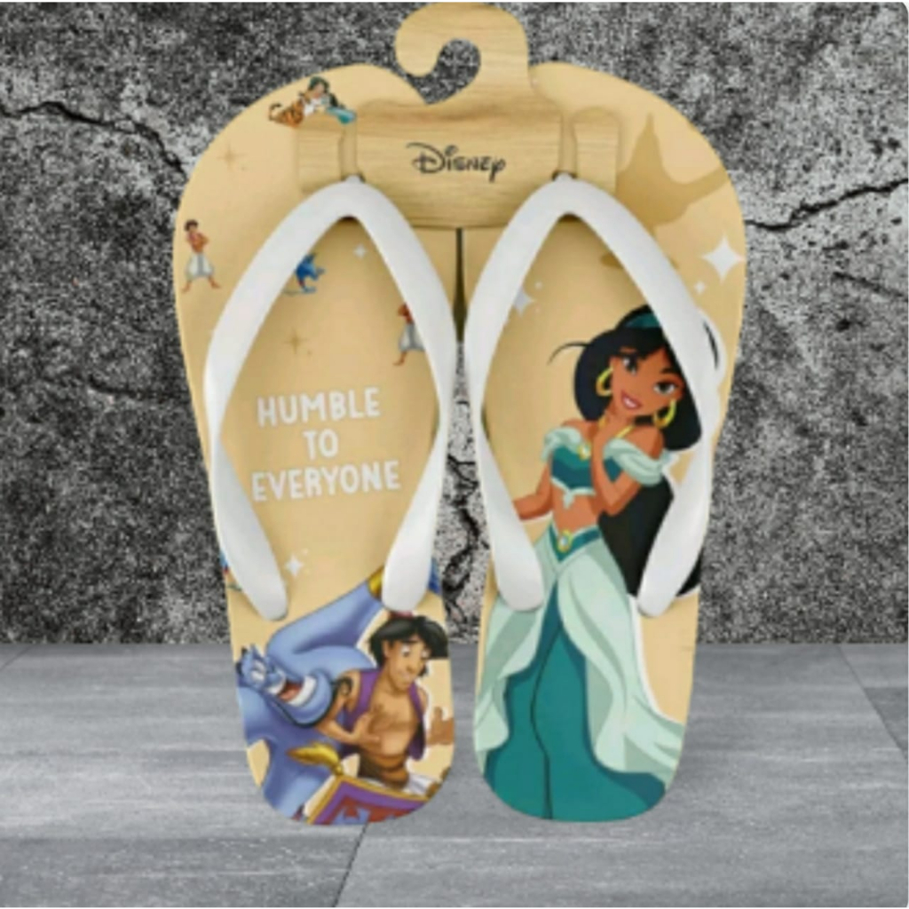 SANDAL JEPIT WANITA KARAKTER DISNEY &quot;JASMINE&quot;