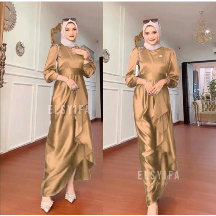 GAMIS JUSI | GAMIS TERBARU GAMIS SATIN PREMIUM GAMIS REMAJA GAAMIS POLOS GAMIS KONDANGAN