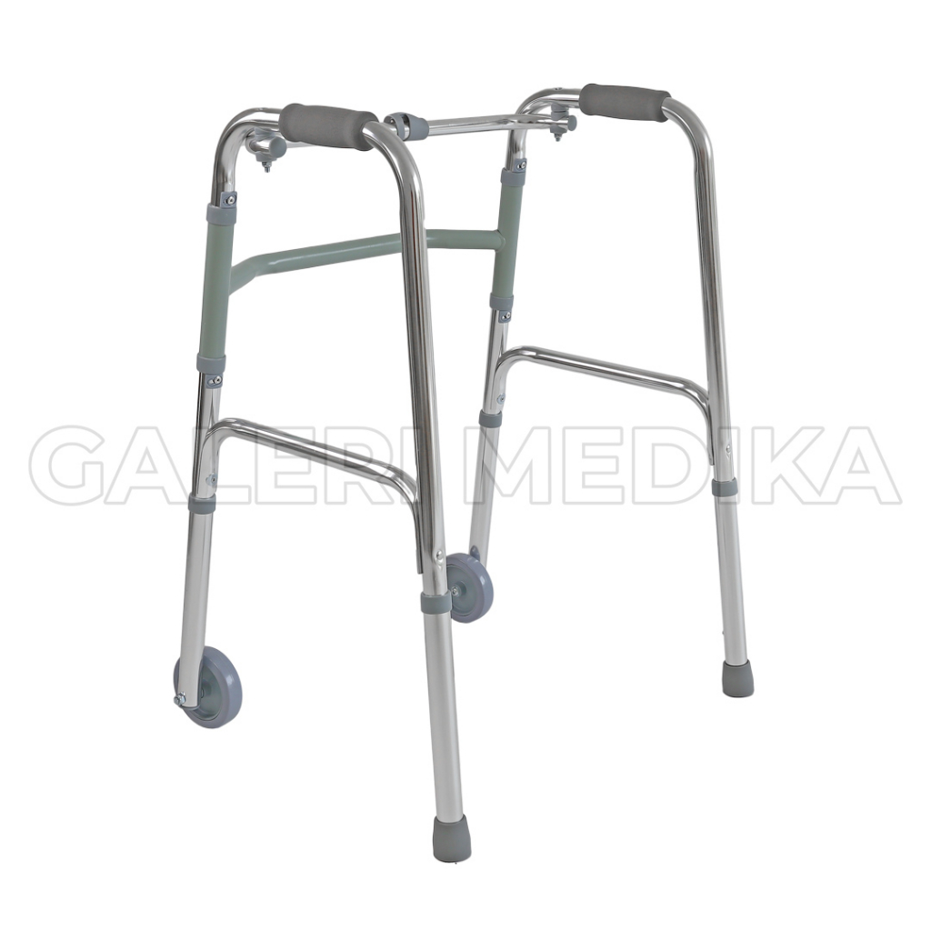 Walker Alat Bantu Jalan dengan Roda GEA FS912L / FS 912 L / FS-912L