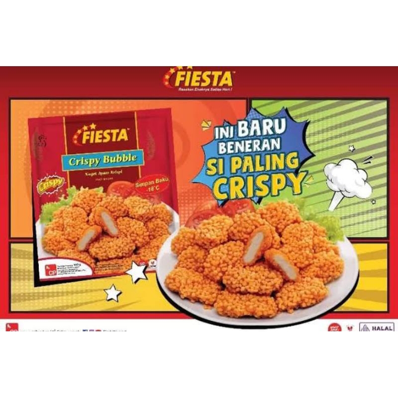 FIESTA Nugget Crispy Bubble 500gr