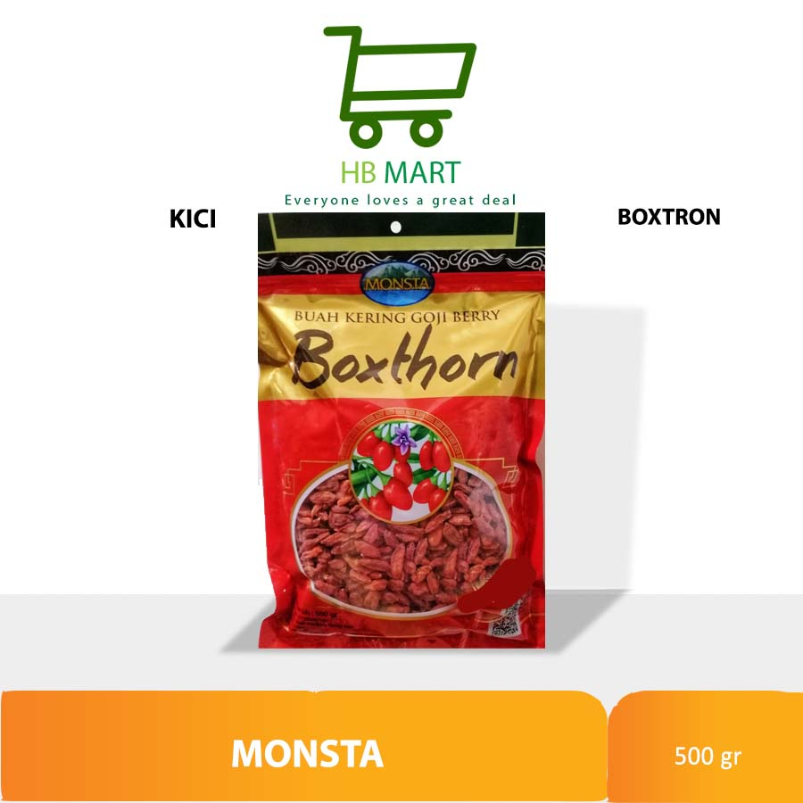 

MONSTA BOXTHRON GRADE A 500G/GOJI BERRY/WOLFBERRY/KICHI /KICI/KI ZHI